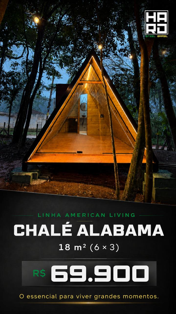 Chalé Alabama — Hard Steel Brasil